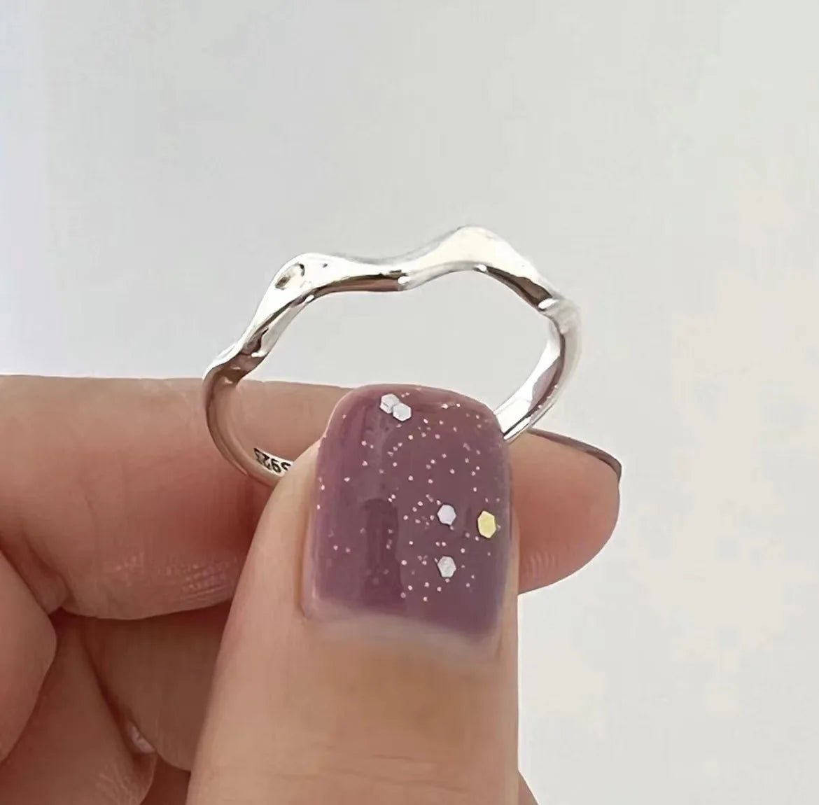 ✨ Bague Géométrique Multicouche Argent 925 - Design Moderne Tendance - FoytiShop