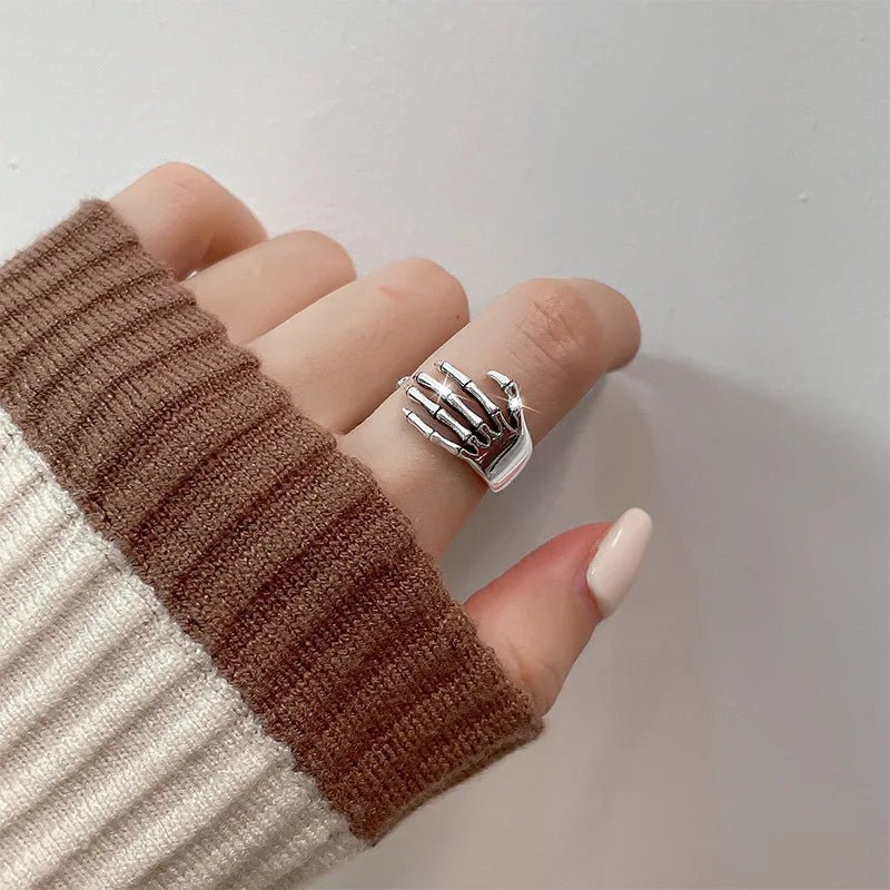 ✨ Bague Géométrique Multicouche Argent 925 - Design Moderne Tendance - FoytiShop