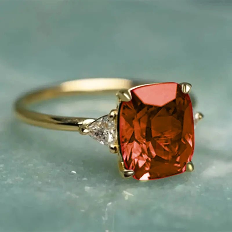 💍 Bague Luxe Zircone Brillante - Élégance Femme Moderne - FoytiShop