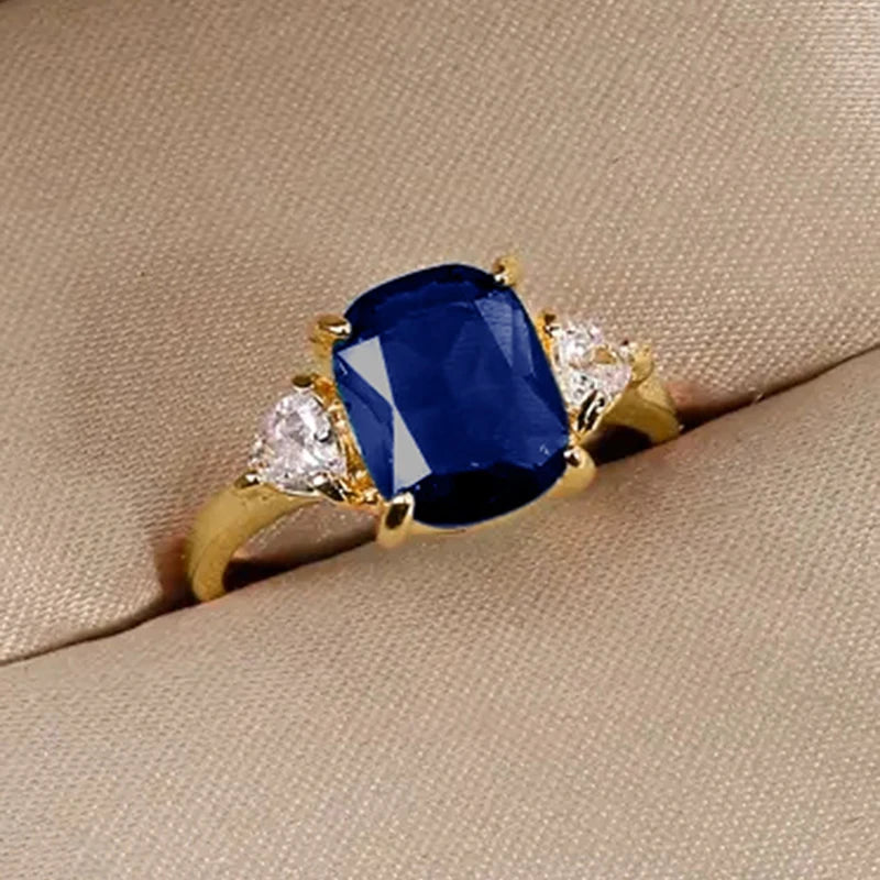 💍 Bague Luxe Zircone Brillante - Élégance Femme Moderne - FoytiShop