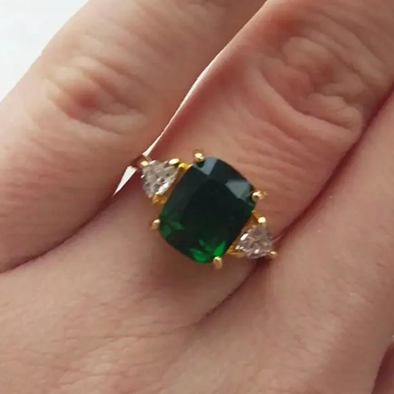 💍 Bague Luxe Zircone Brillante - Élégance Femme Moderne - FoytiShop