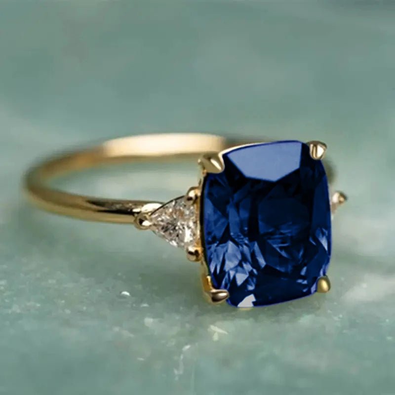 💍 Bague Luxe Zircone Brillante - Élégance Femme Moderne - FoytiShop