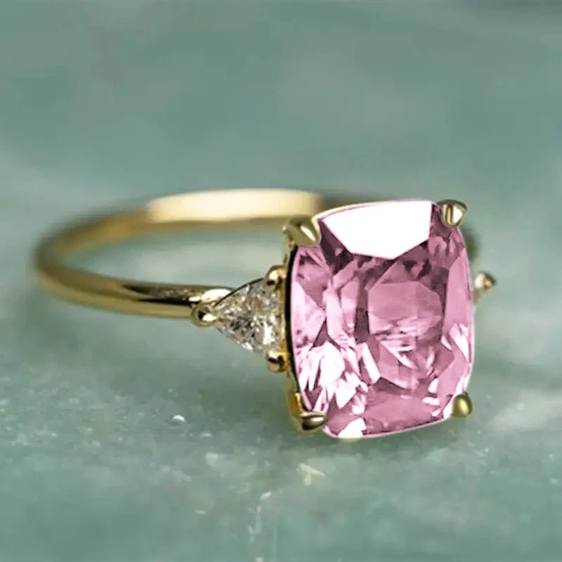 💍 Bague Luxe Zircone Brillante - Élégance Femme Moderne - FoytiShop