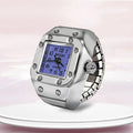Bague Montre Créative Cadran Carré - Unisexe - FoytiShop