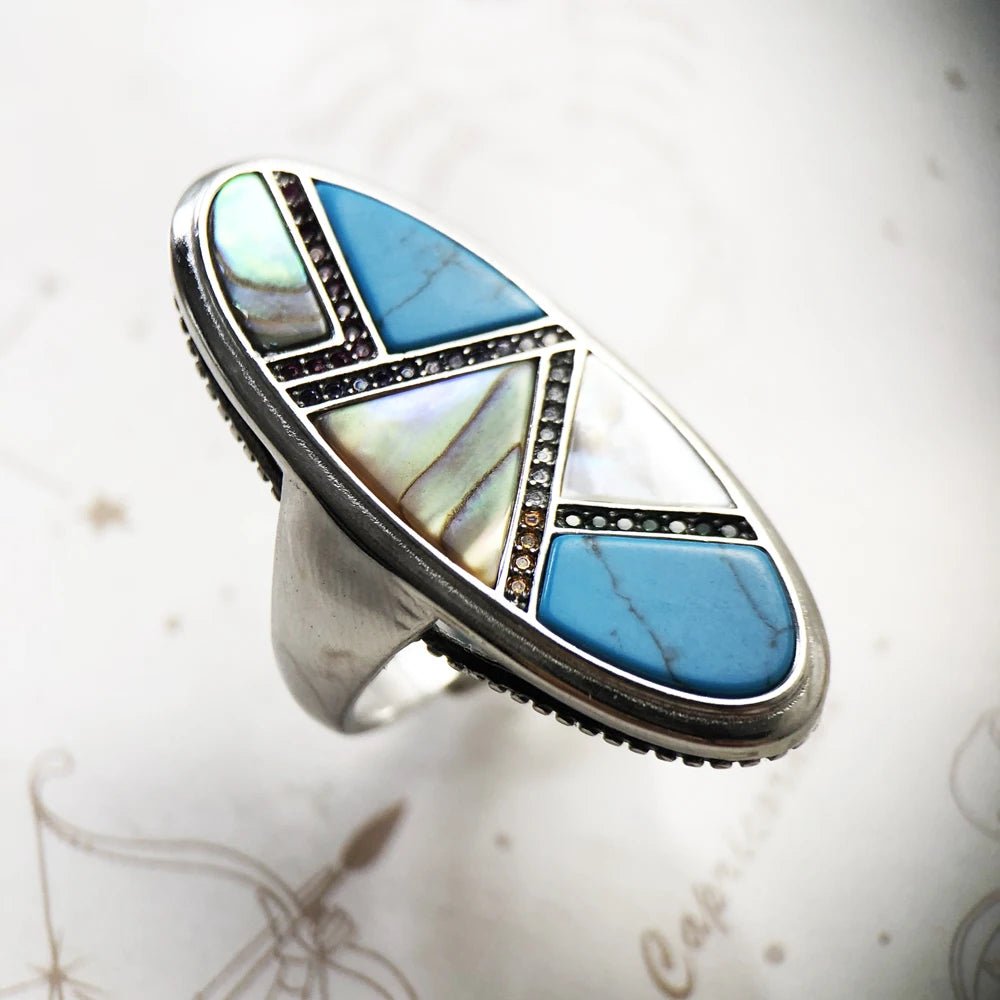 🍀 Bague Porte - Bonheur Puissante - Déclaration Chance Spirituelle - FoytiShop