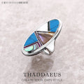 🍀 Bague Porte - Bonheur Puissante - Déclaration Chance Spirituelle - FoytiShop