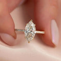 💎 Bague Zircon 1 - 8CT Argent 925 - Brillance Exceptionnelle Luxe - FoytiShop