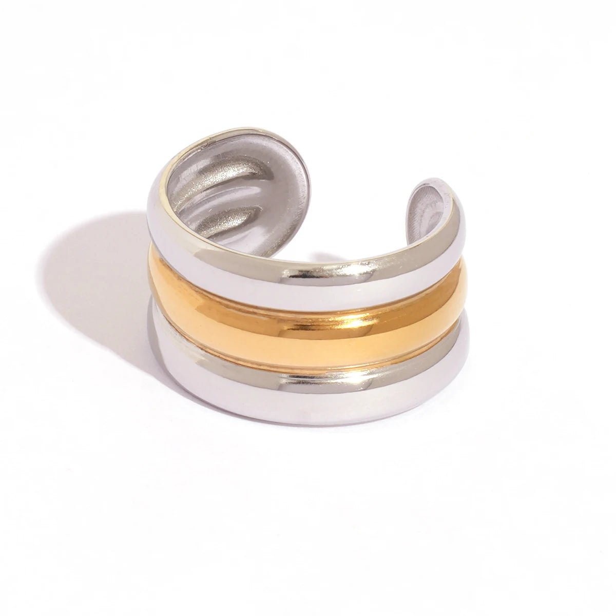 💎 Bague Zircon Carrée Femme - Élégance Moderne - FoytiShop