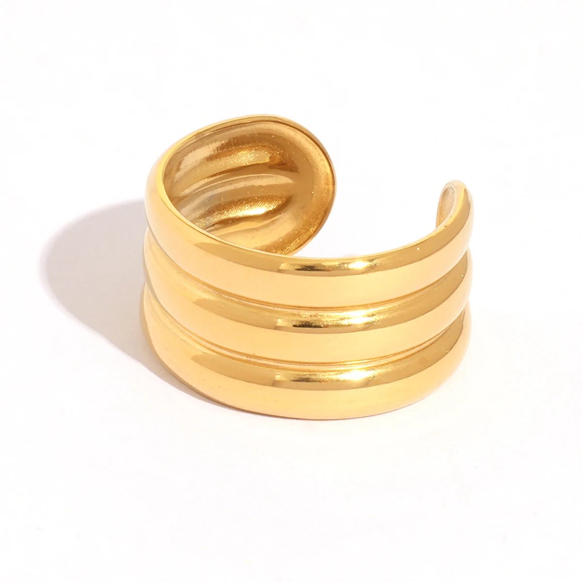 💎 Bague Zircon Carrée Femme - Élégance Moderne - FoytiShop