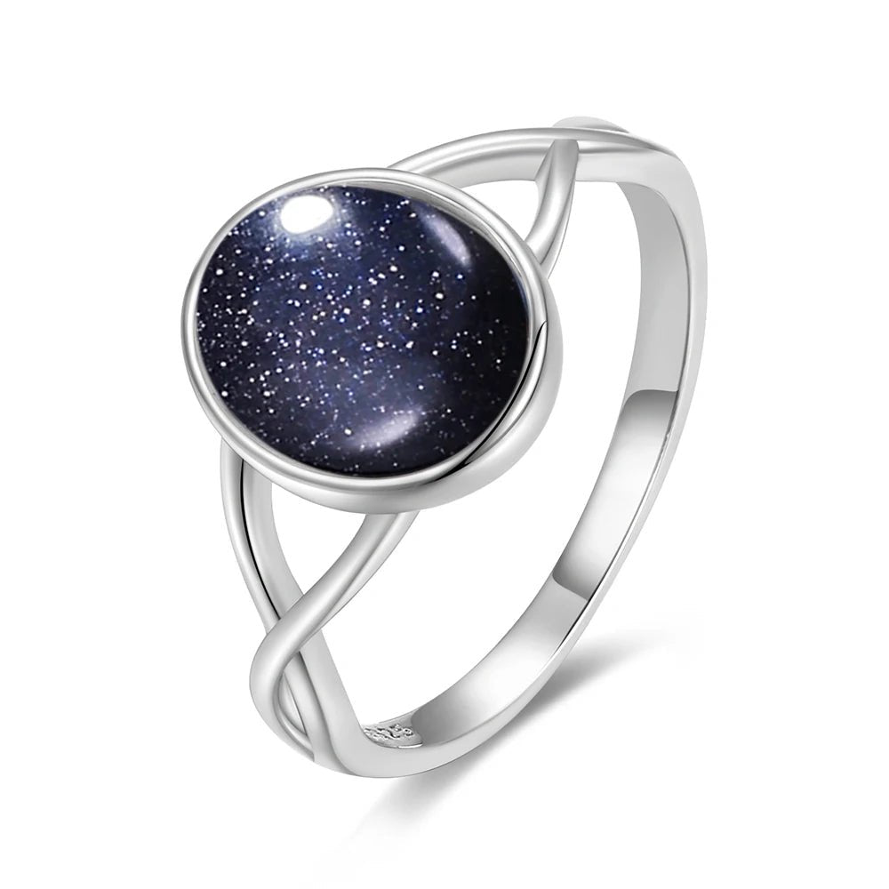 💜 Bagues Argent 925 Pierre Naturelle Améthyste - Collection Élégante - FoytiShop