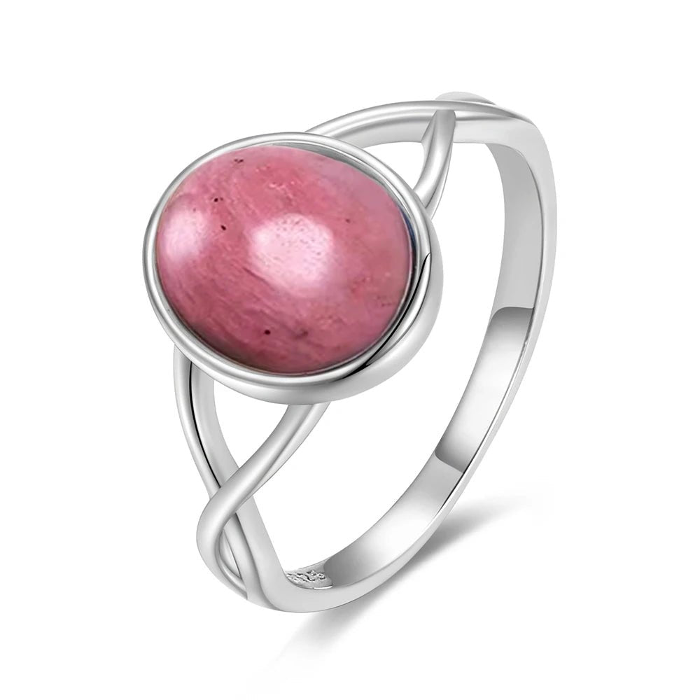 💜 Bagues Argent 925 Pierre Naturelle Améthyste - Collection Élégante - FoytiShop