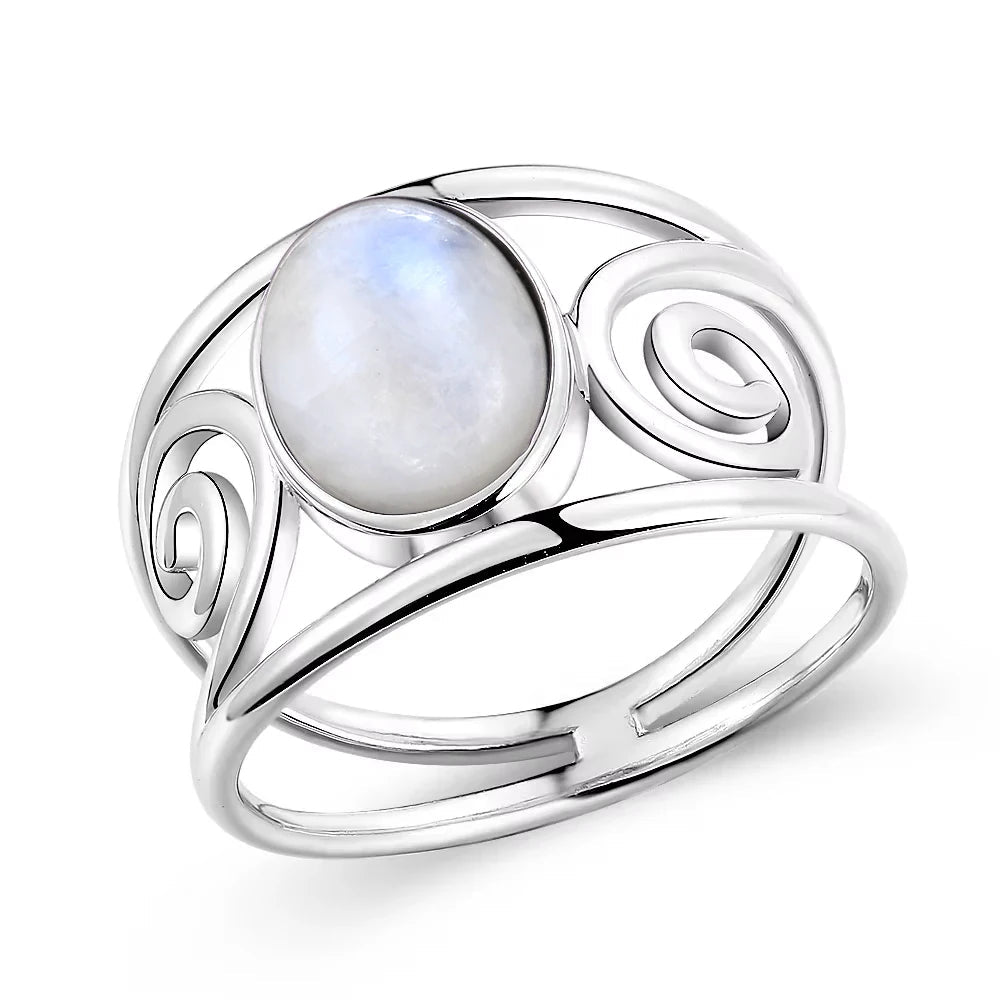 💜 Bagues Argent 925 Pierre Naturelle Améthyste - Collection Élégante - FoytiShop
