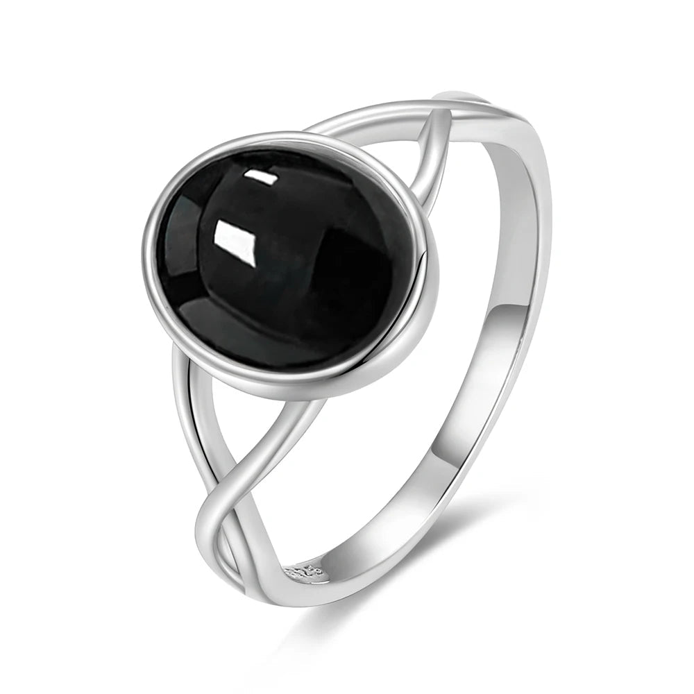 💜 Bagues Argent 925 Pierre Naturelle Améthyste - Collection Élégante - FoytiShop