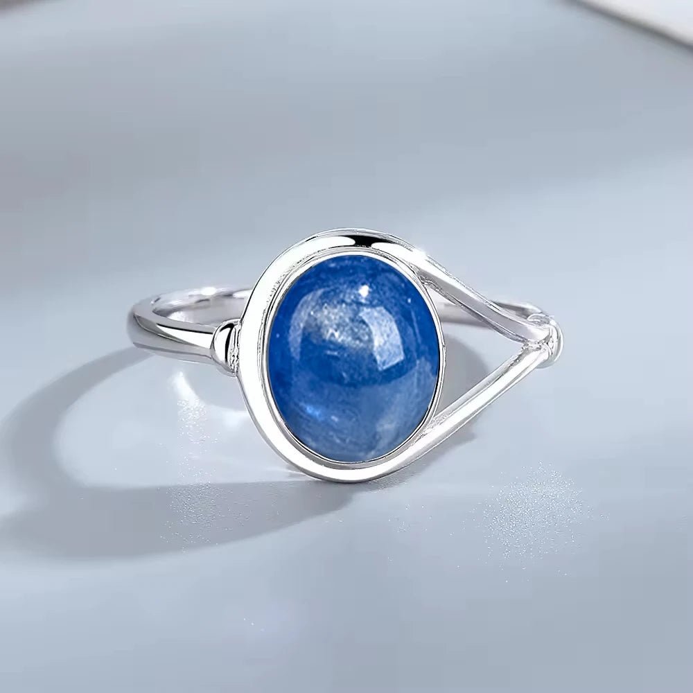 💜 Bagues Argent 925 Pierre Naturelle Améthyste - Collection Élégante - FoytiShop
