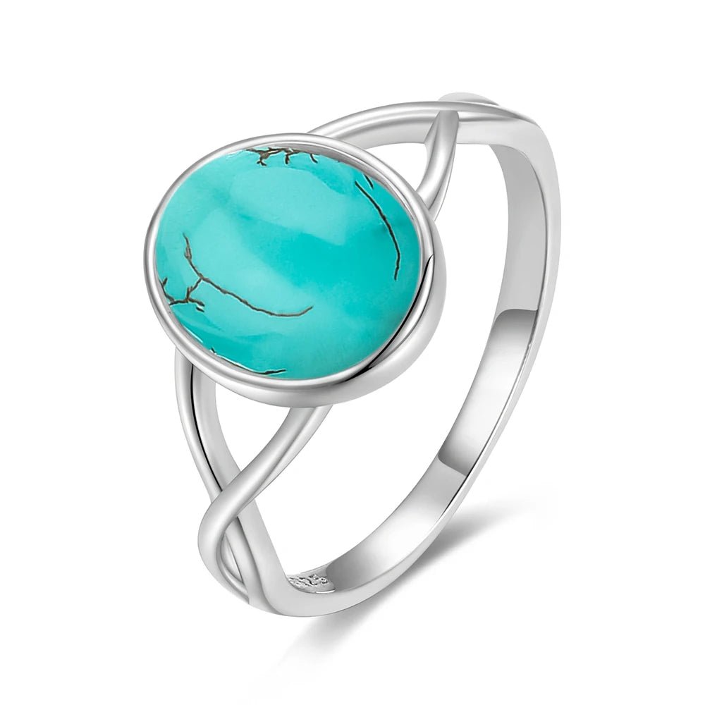 💜 Bagues Argent 925 Pierre Naturelle Améthyste - Collection Élégante - FoytiShop