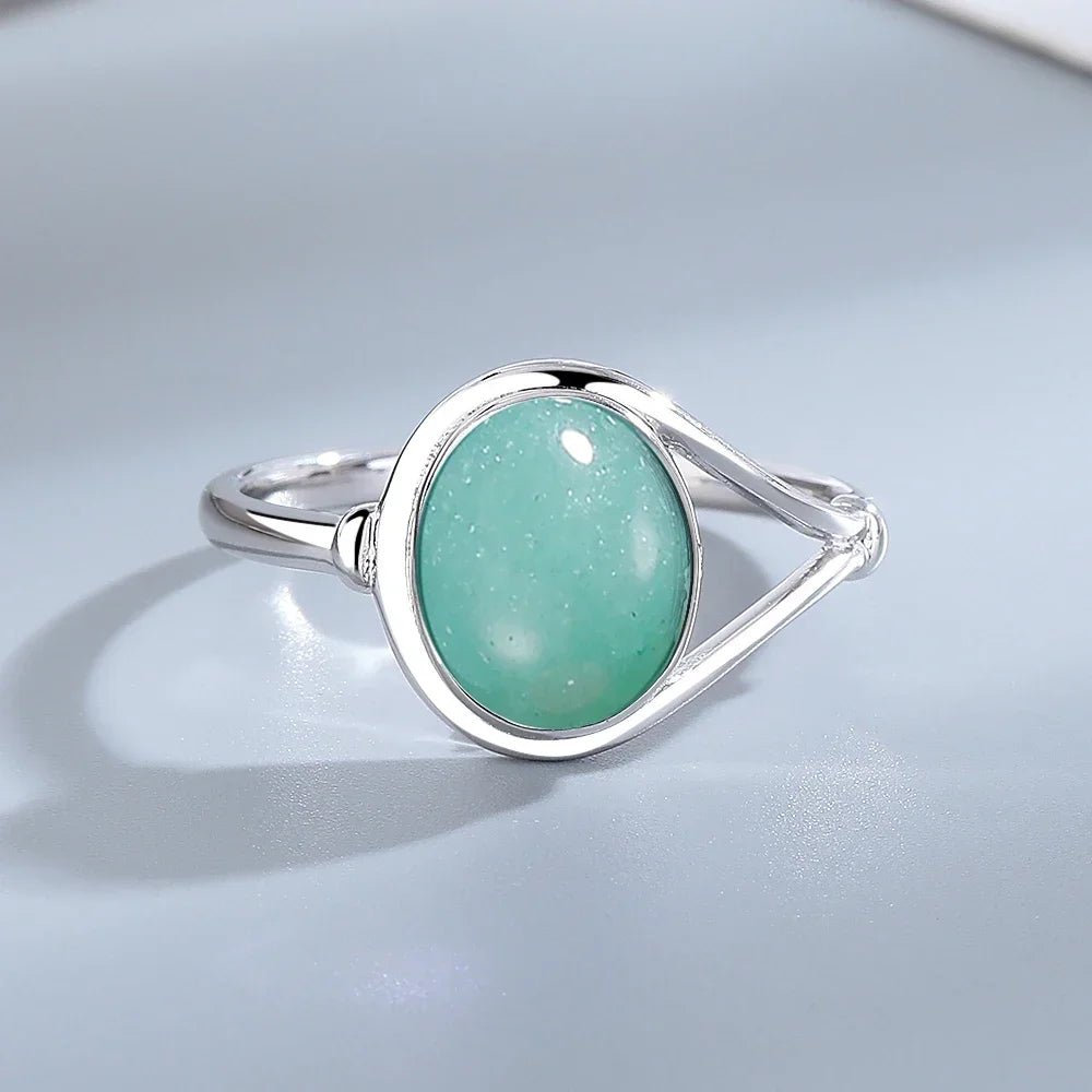 💜 Bagues Argent 925 Pierre Naturelle Améthyste - Collection Élégante - FoytiShop