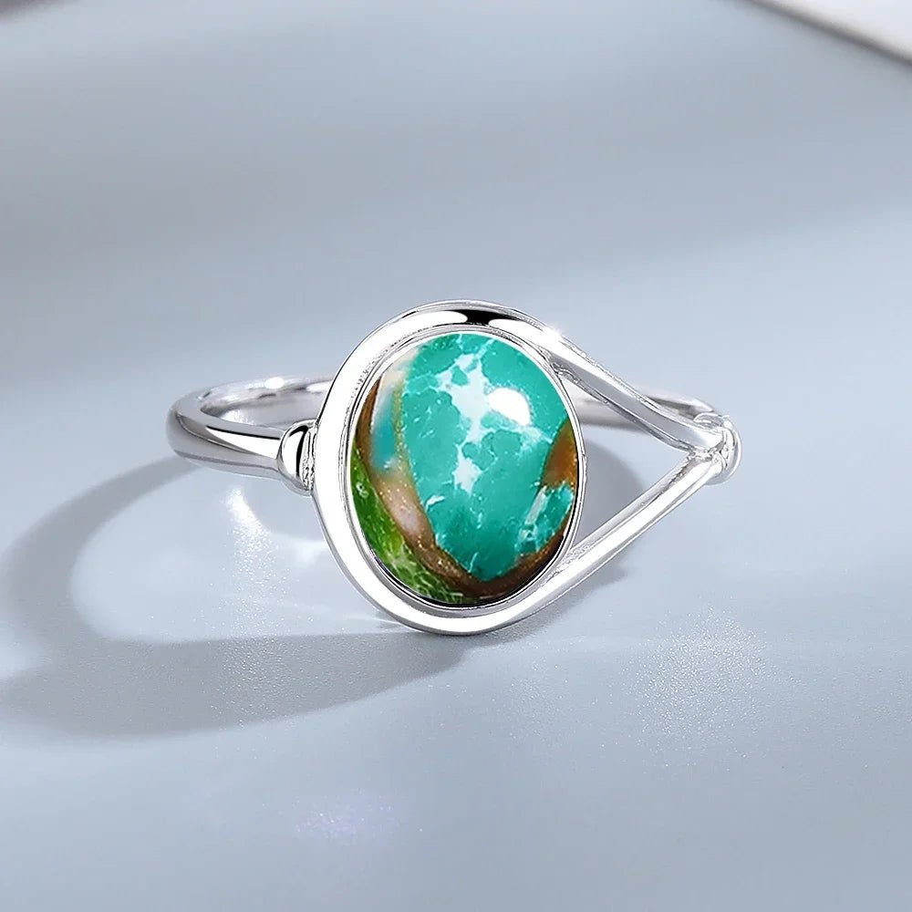 💜 Bagues Argent 925 Pierre Naturelle Améthyste - Collection Élégante - FoytiShop