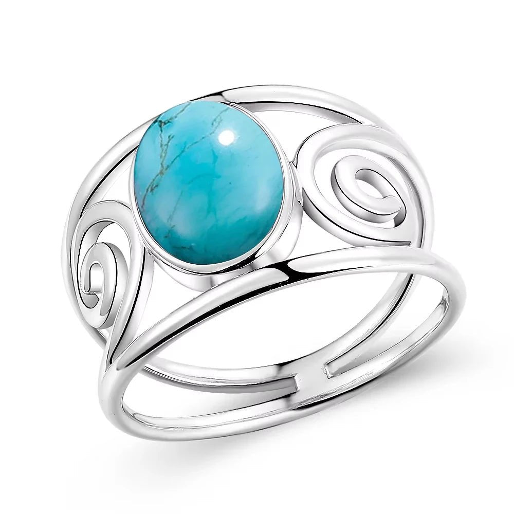 💜 Bagues Argent 925 Pierre Naturelle Améthyste - Collection Élégante - FoytiShop