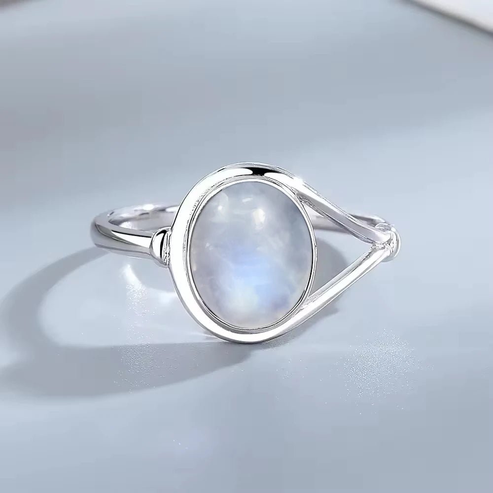 💜 Bagues Argent 925 Pierre Naturelle Améthyste - Collection Élégante - FoytiShop