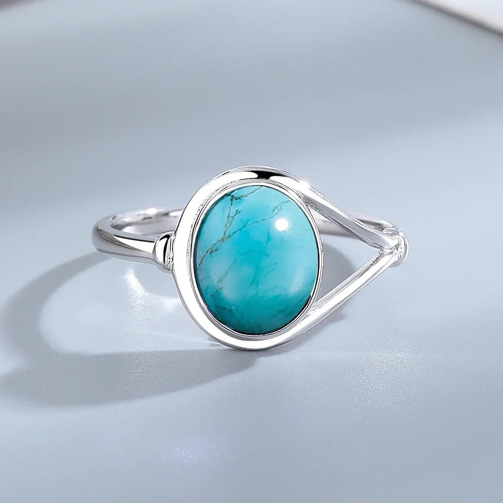 💜 Bagues Argent 925 Pierre Naturelle Améthyste - Collection Élégante - FoytiShop