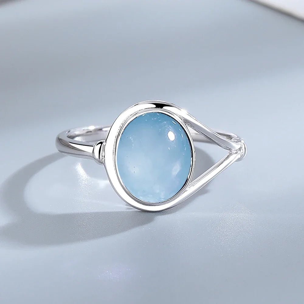 💜 Bagues Argent 925 Pierre Naturelle Améthyste - Collection Élégante - FoytiShop