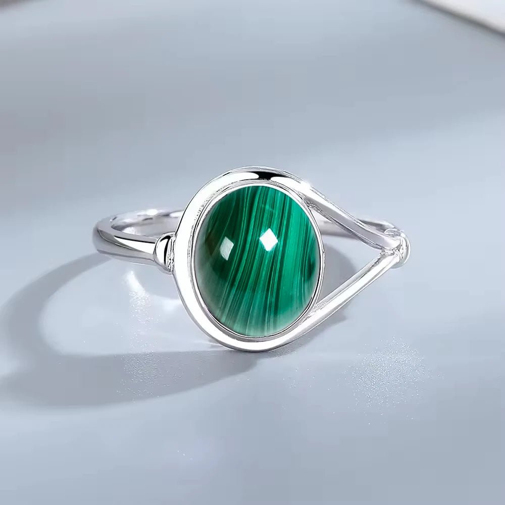 💜 Bagues Argent 925 Pierre Naturelle Améthyste - Collection Élégante - FoytiShop