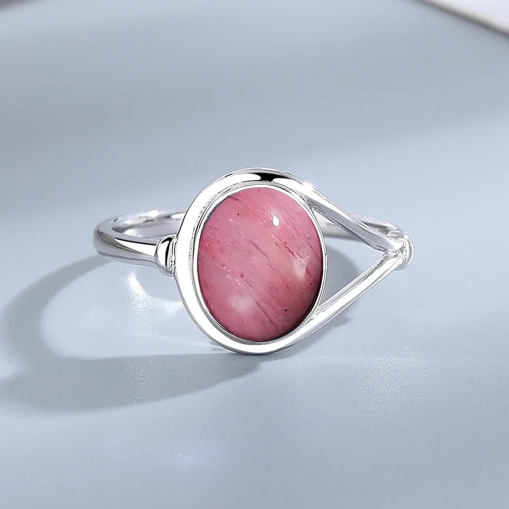 💜 Bagues Argent 925 Pierre Naturelle Améthyste - Collection Élégante - FoytiShop