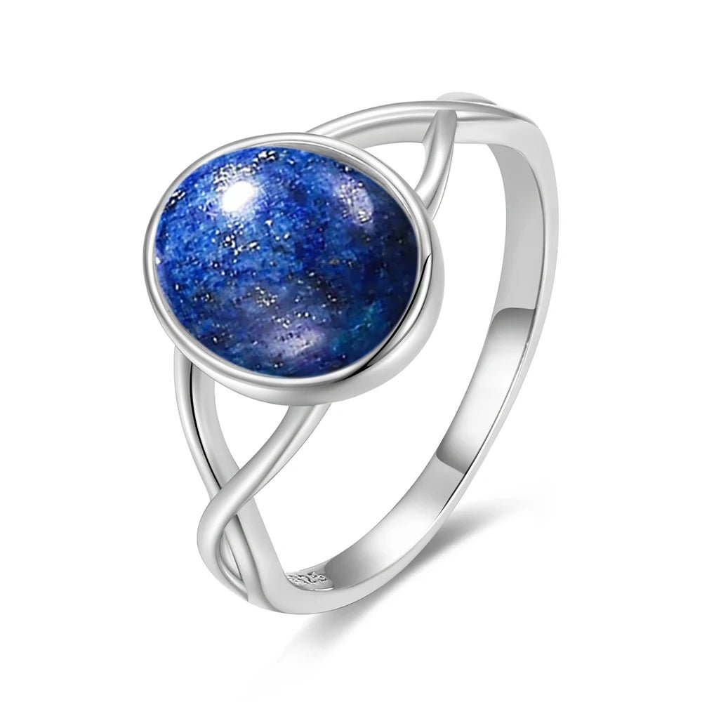 💜 Bagues Argent 925 Pierre Naturelle Améthyste - Collection Élégante - FoytiShop