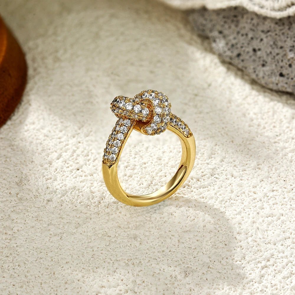 🌈 Bagues Zircon Coloré Classique - Style Élégant Femme - FoytiShop