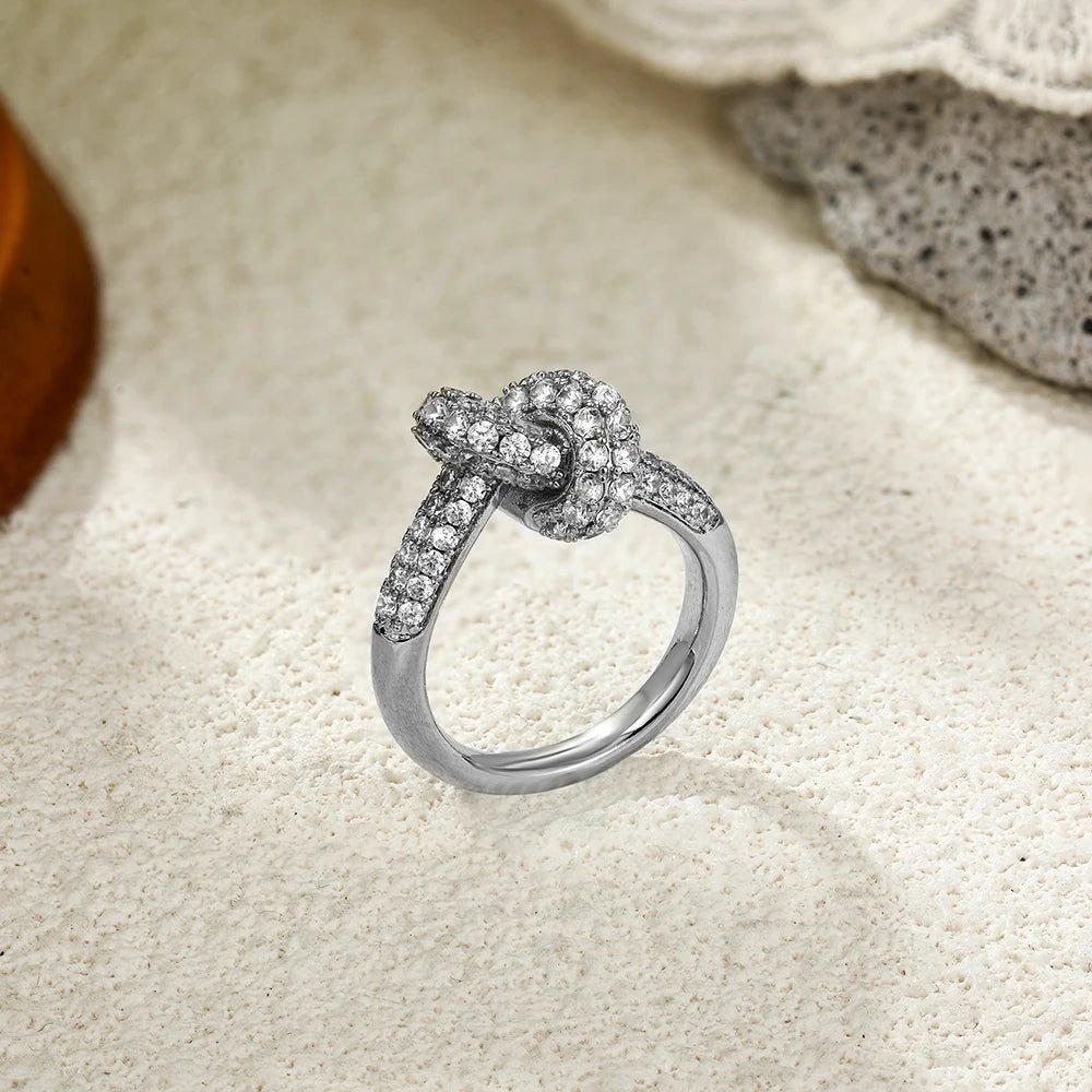🌈 Bagues Zircon Coloré Classique - Style Élégant Femme - FoytiShop