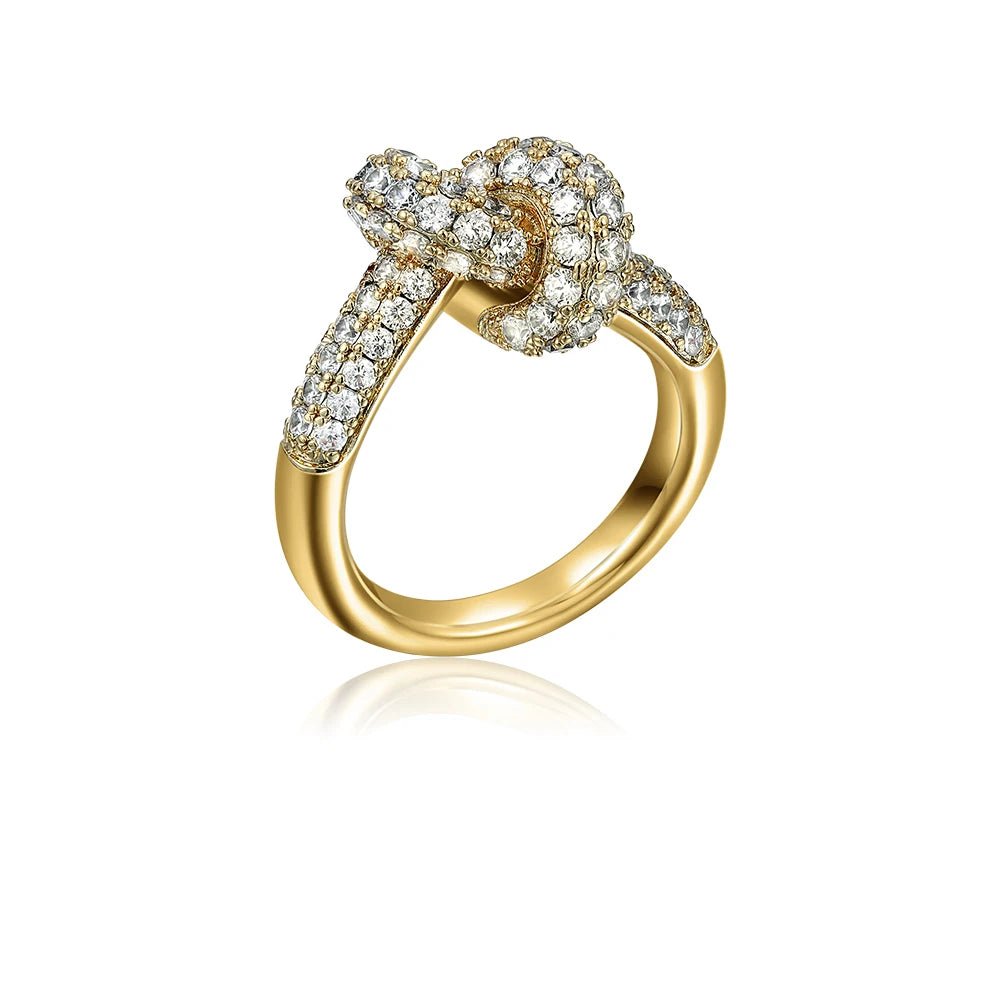 🌈 Bagues Zircon Coloré Classique - Style Élégant Femme - FoytiShop