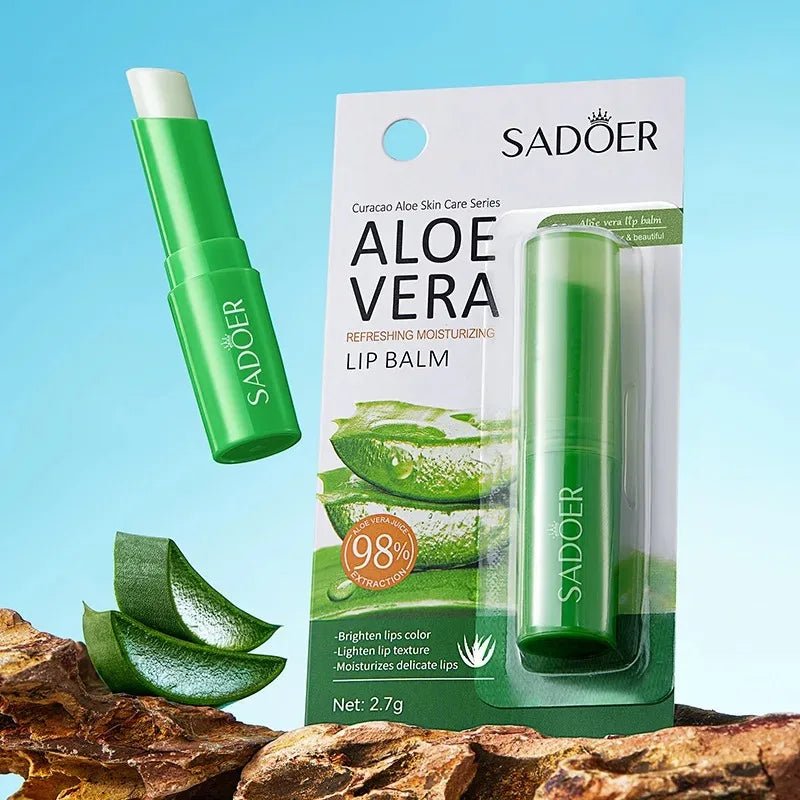 ✨ Baume à l'Aloe Vera pour Lèvres - Nourrissant Rafraîchissant Hydratant - FoytiShop