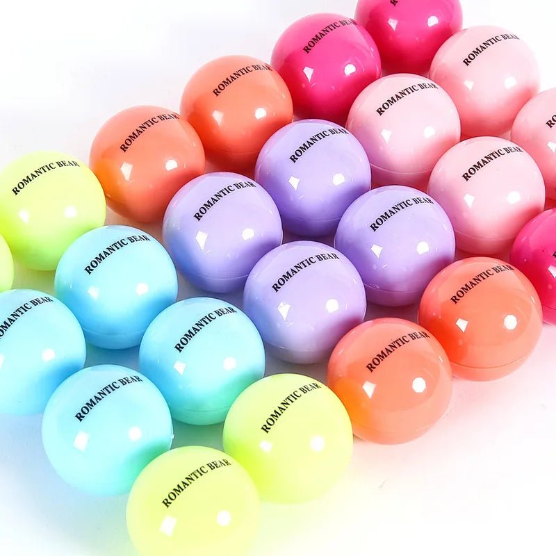 ✨ Baume à Lèvres Saveur Fruits - Boule Ronde Mignonne pour Enfants - FoytiShop