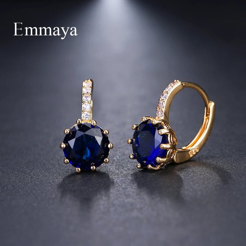 🌈 Boucles d'Oreilles AAA CZ 9 Couleurs - Mode Élégante Femme - FoytiShop