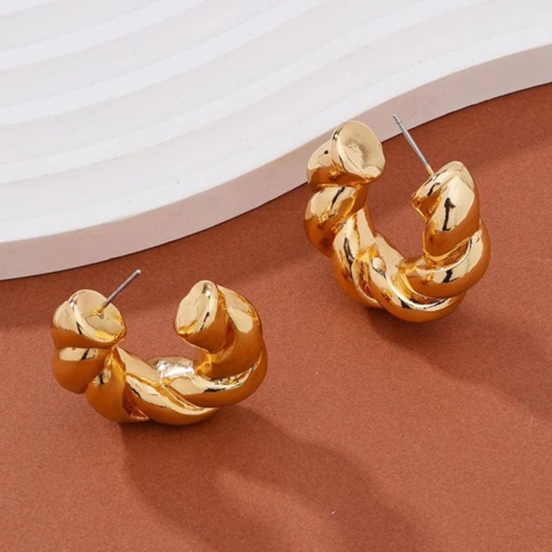 Boucles d'Oreilles Créoles Cristal - Femme - FoytiShop