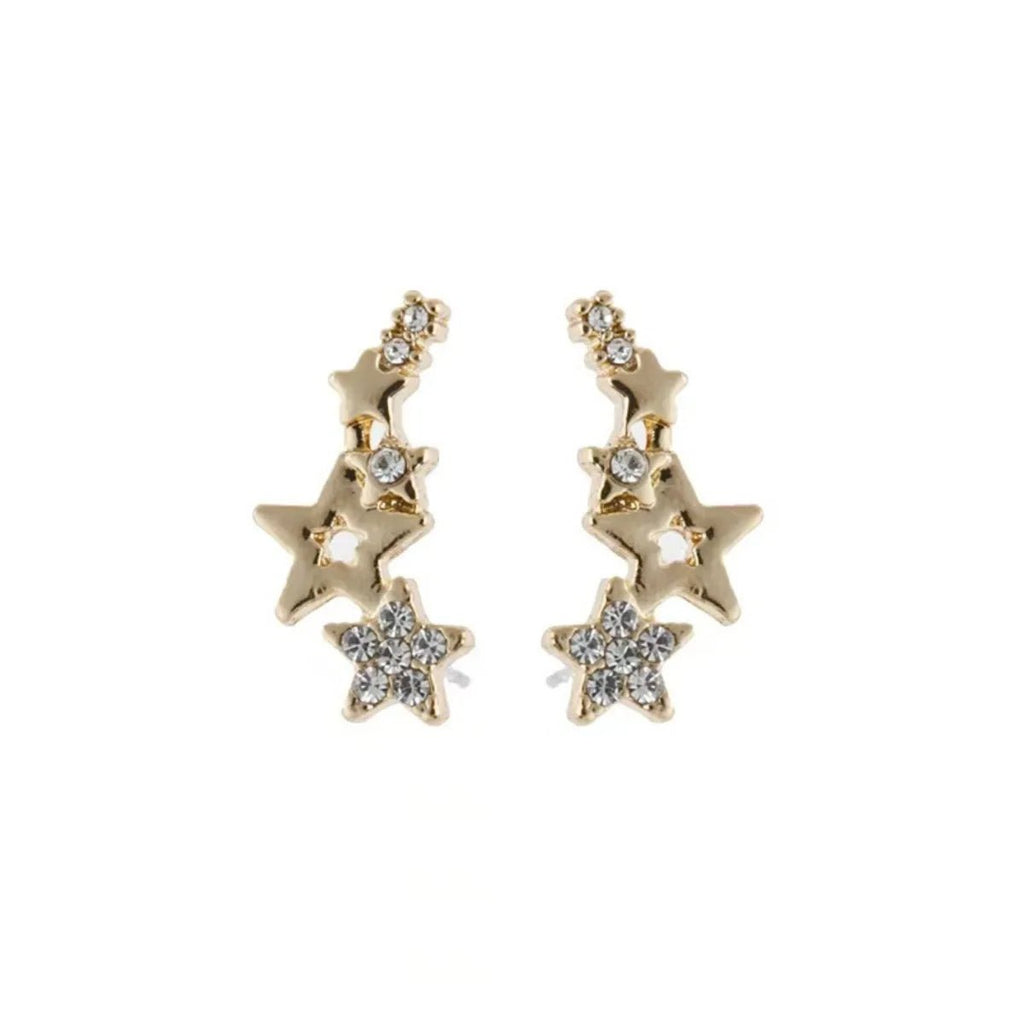 Boucles d'Oreilles Étoile Brillante - Femme - FoytiShop