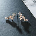 Boucles d'Oreilles Étoile Brillante - Femme - FoytiShop
