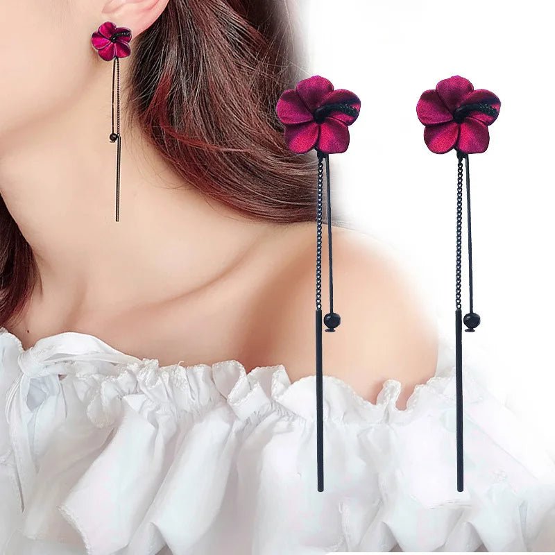 Boucles d'Oreilles Gland Fleur (2PC) - Femme - FoytiShop