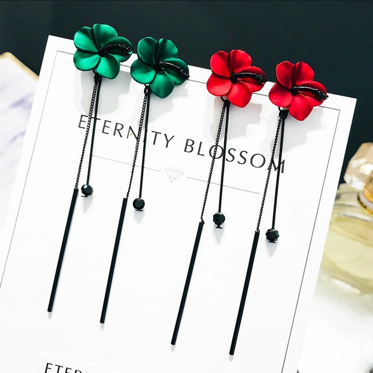 Boucles d'Oreilles Gland Fleur (2PC) - Femme - FoytiShop