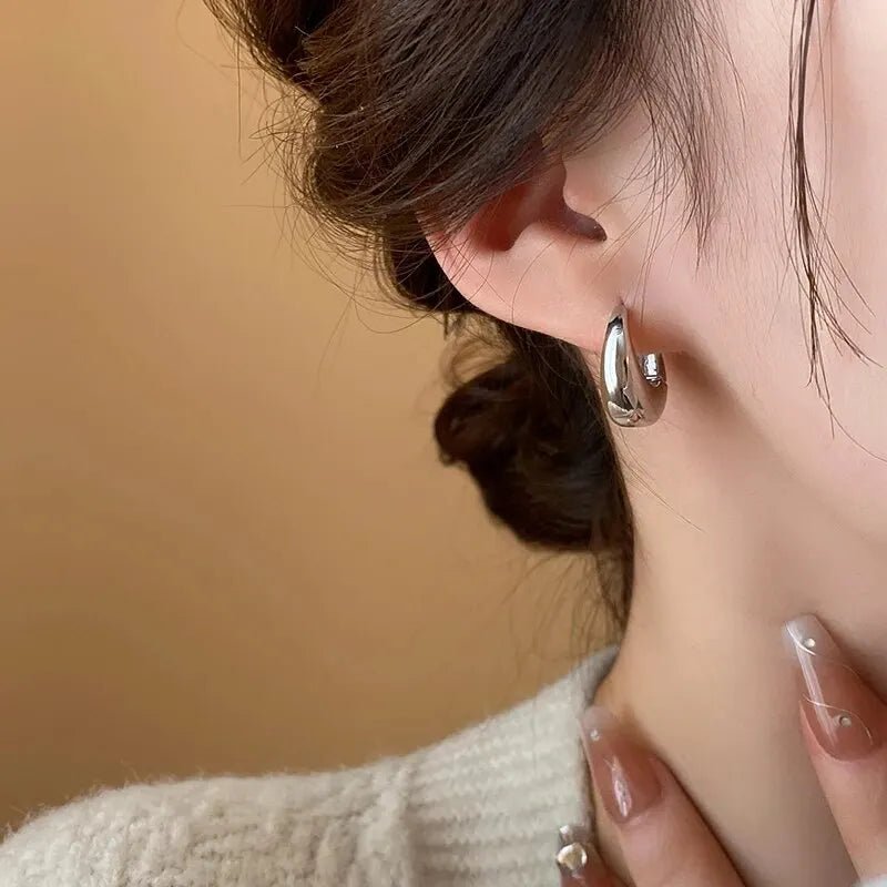 Boucles d’Oreilles Minimalistes Quotidiennes — Simples & Élégantes - FoytiShop
