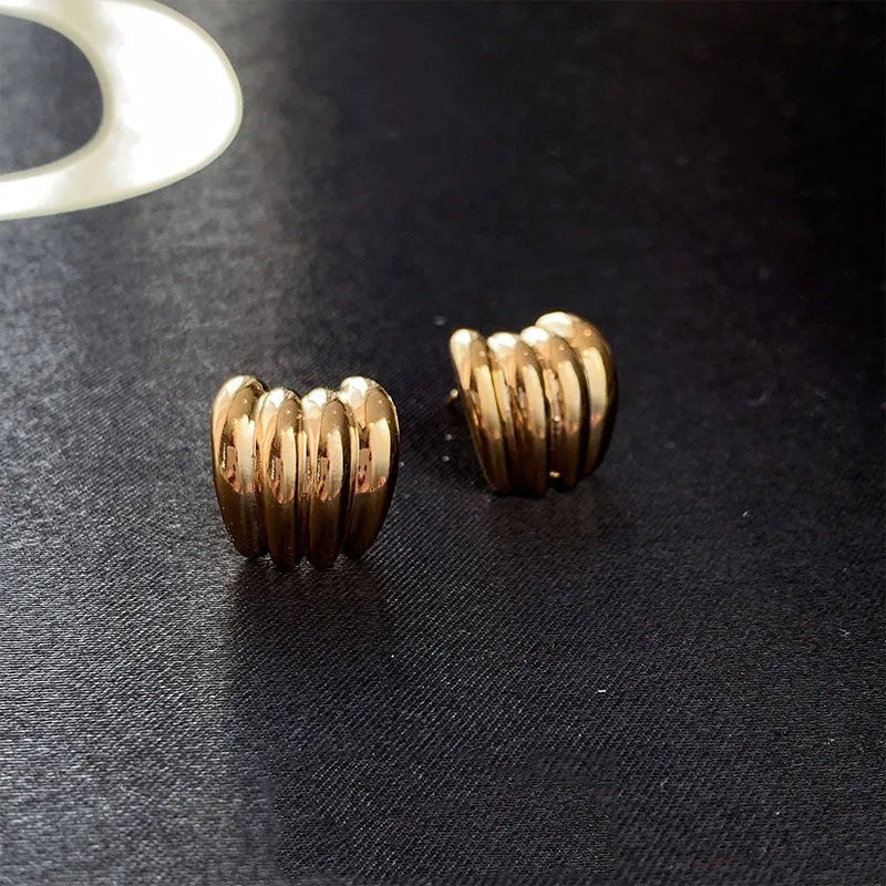 Boucles d’Oreilles Minimalistes Quotidiennes — Simples & Élégantes - FoytiShop