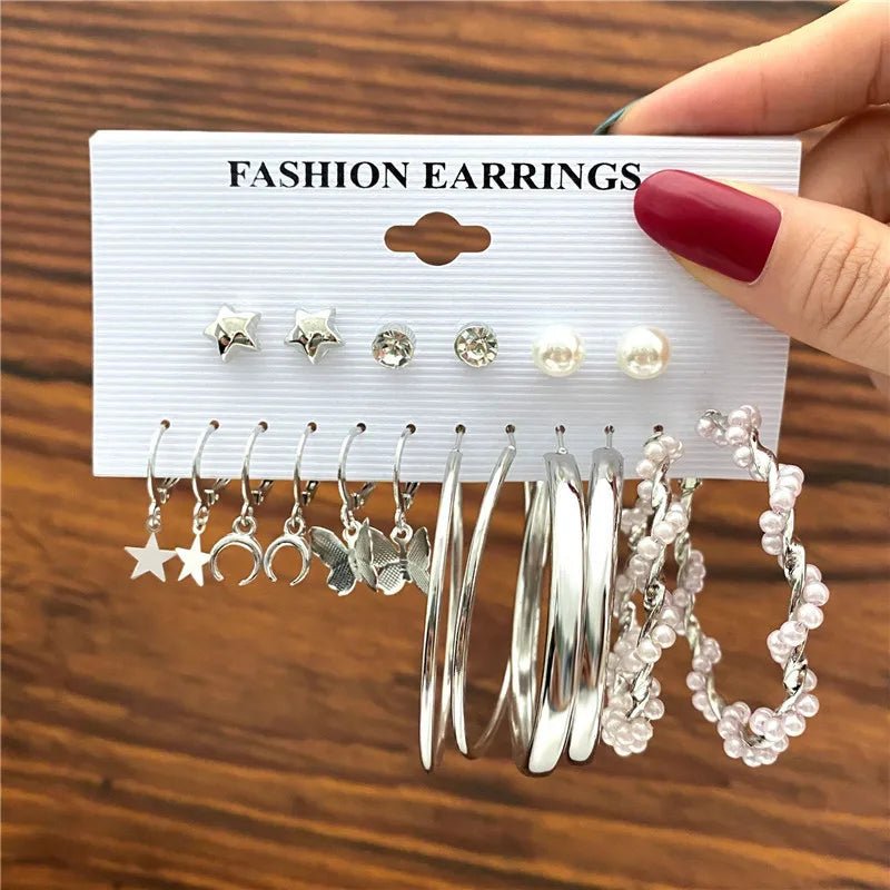 🦋 Boucles d'Oreilles Papillon Acrylique Creux - Design Élégant Femme - FoytiShop