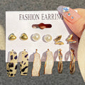 🦋 Boucles d'Oreilles Papillon Acrylique Creux - Design Élégant Femme - FoytiShop