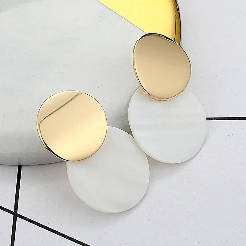 Boucles d’Oreilles Perles Modernes — Élégance Douce & Intemporelle - FoytiShop