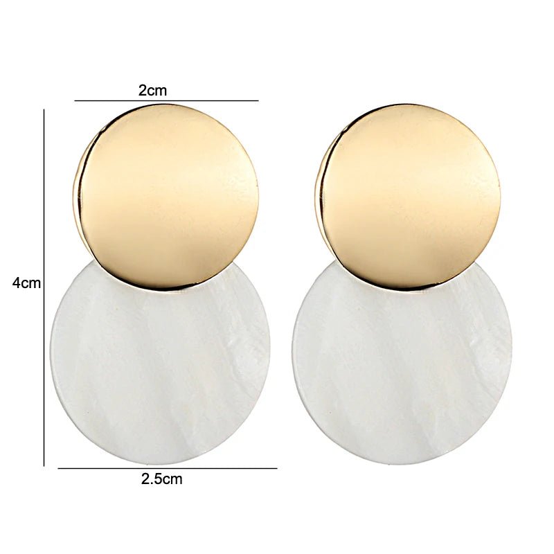 Boucles d’Oreilles Perles Modernes — Élégance Douce & Intemporelle - FoytiShop