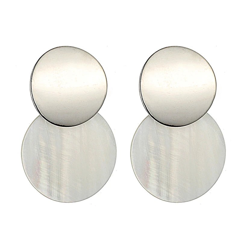 Boucles d’Oreilles Perles Modernes — Élégance Douce & Intemporelle - FoytiShop