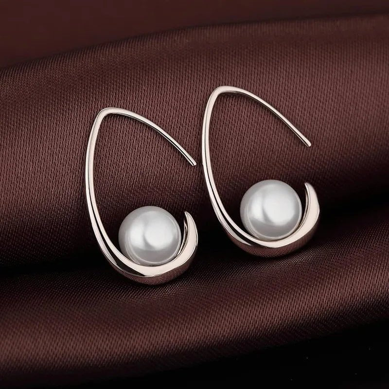 Boucles d'Oreilles Perles Style Européen Élégantes - FoytiShop
