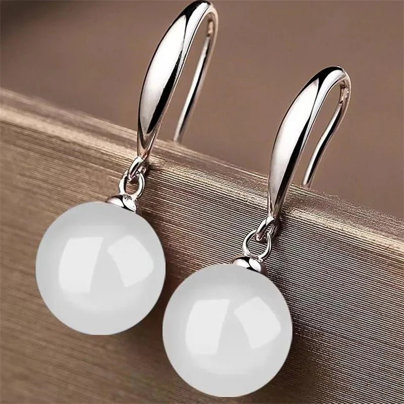 💎 Boucles d'Oreilles Zircon Brillantes Femme - Élégance Classique - FoytiShop
