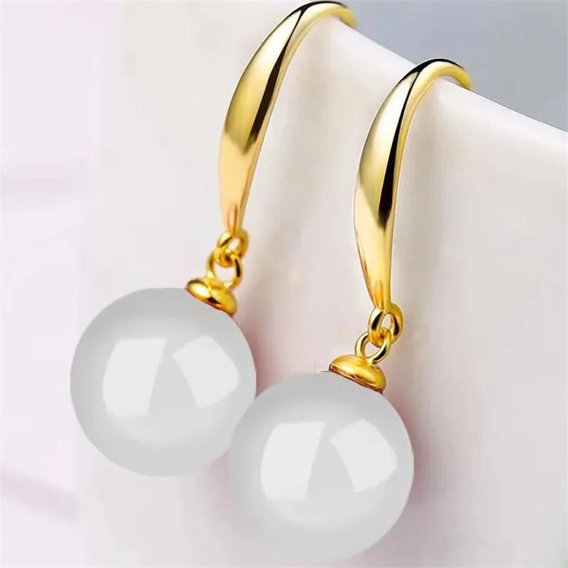 💎 Boucles d'Oreilles Zircon Brillantes Femme - Élégance Classique - FoytiShop