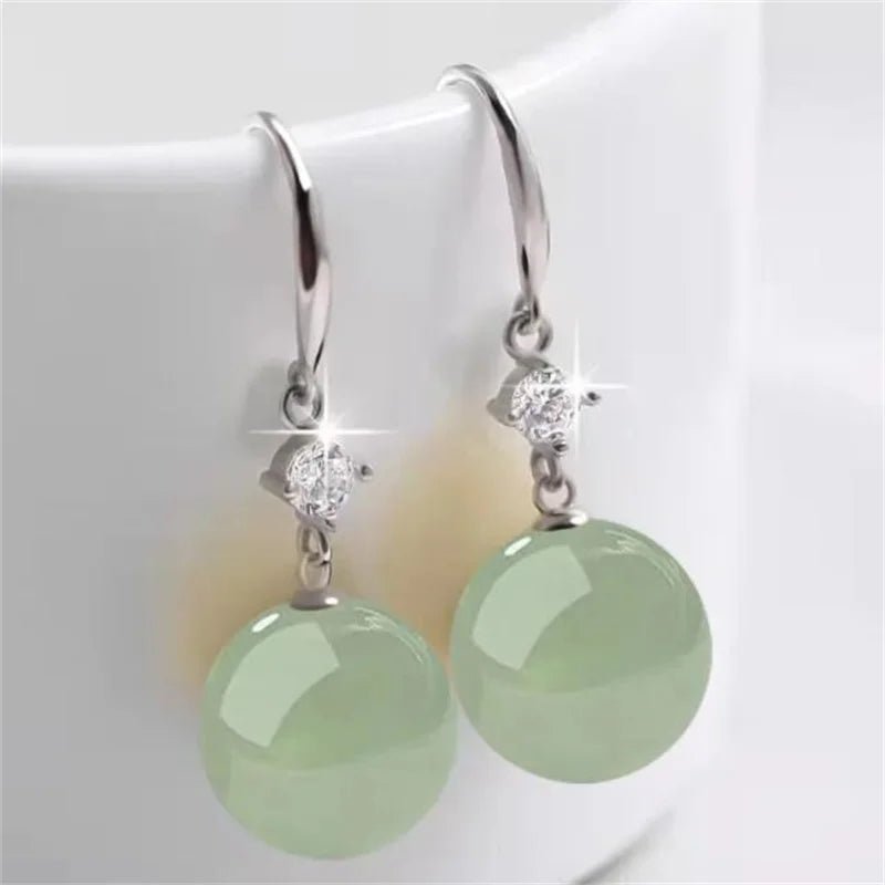 💎 Boucles d'Oreilles Zircon Brillantes Femme - Élégance Classique - FoytiShop